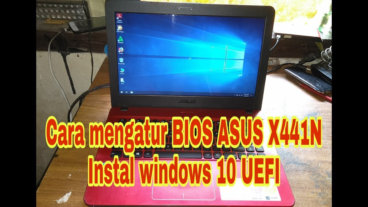 cara install windows 10 uefi